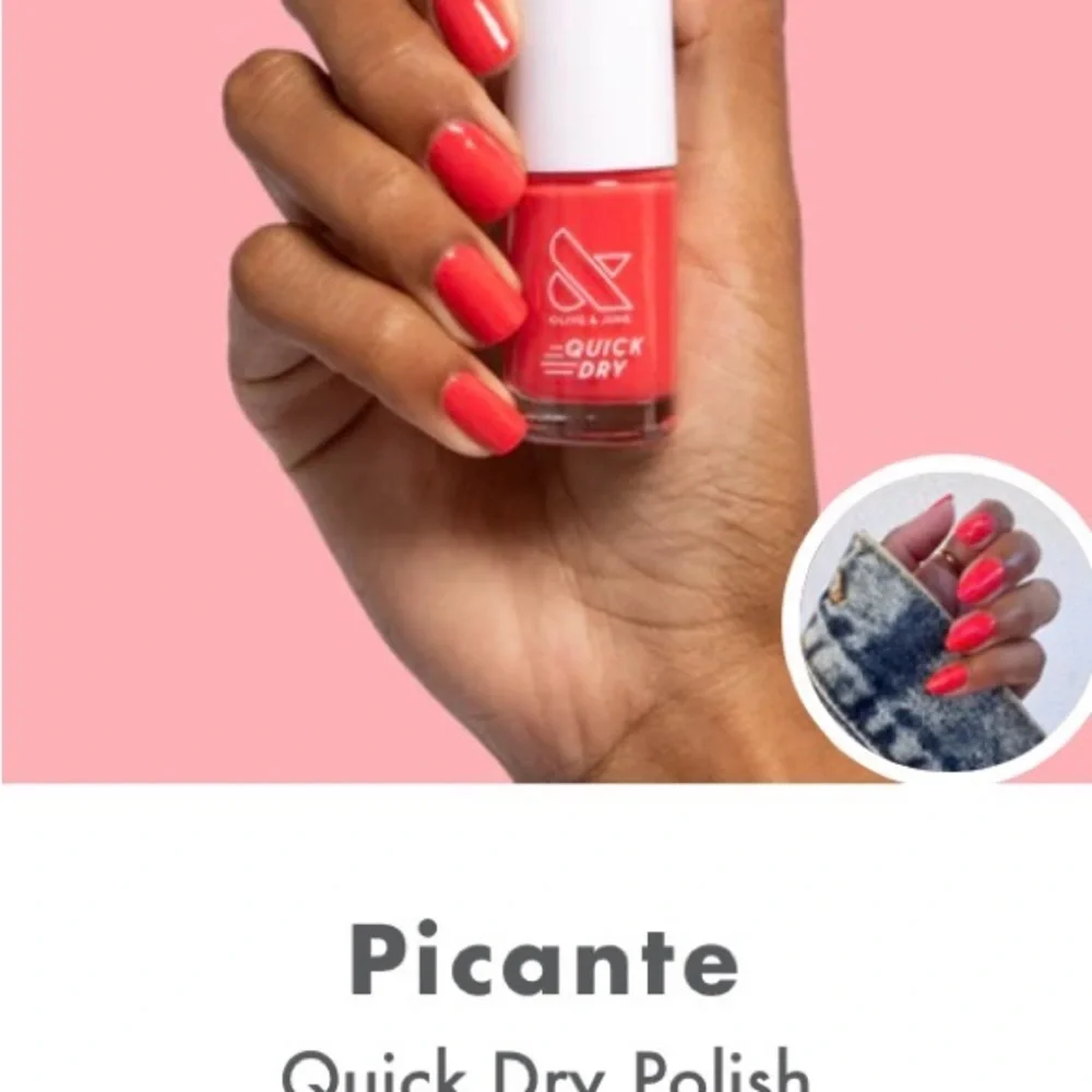 Set of 4 - Quick Dry Nail Polish - enchanted, brick, nuance, & picante - Picture 7 of 8